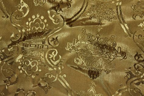 metallic gold chinese fabric|Golden Chinese Fabric, Wallpaper and Home Decor .